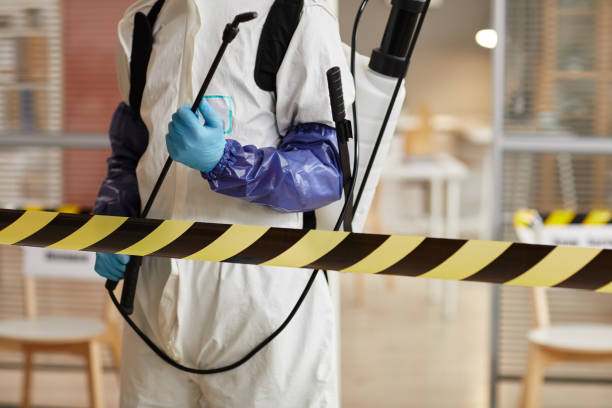 Professional Blood Cleanup technician working in San Marcos, TX